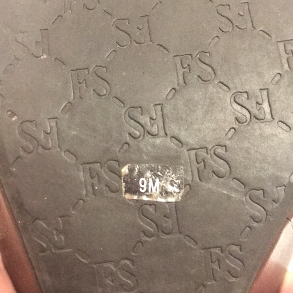 Franco Sarto Leopard Print Wedge Slides Sandals Women’s Size 9 - Picture 7 of 9